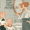 one, two, three, scrub!
